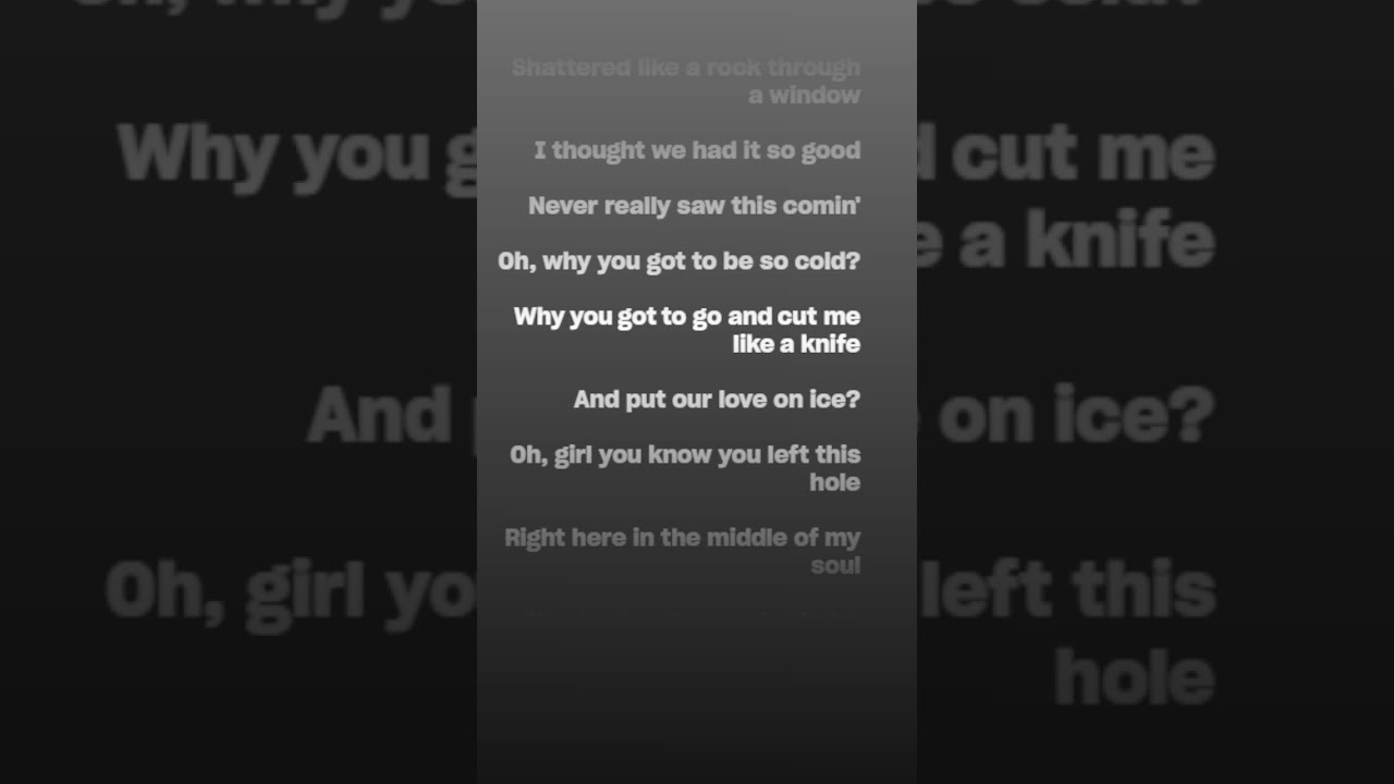 Cover Cold   Chris Stapleton