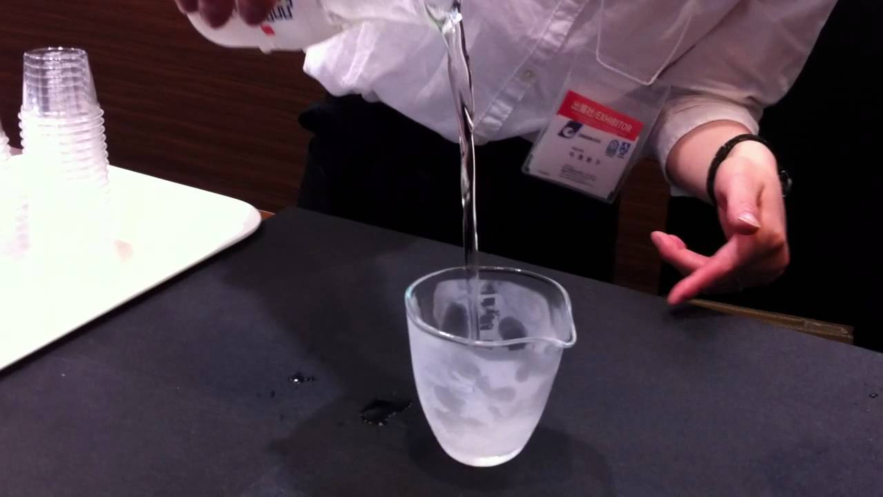 みぞれ酒の作り方 実演 Youtube