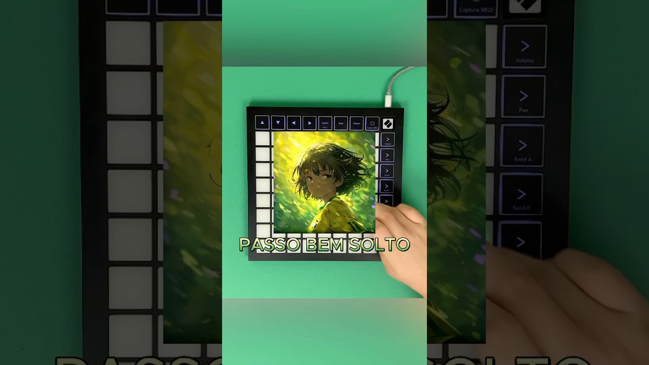 PASSO BEM SOLTO SLOWED Brazilian Phonk Launchpad Cover 