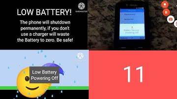 [CAMERAS INCLUDED] Battery Low / Battery empty collection (Part 11)