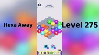 🧠 Hexa Away Level 275 Walkthrough