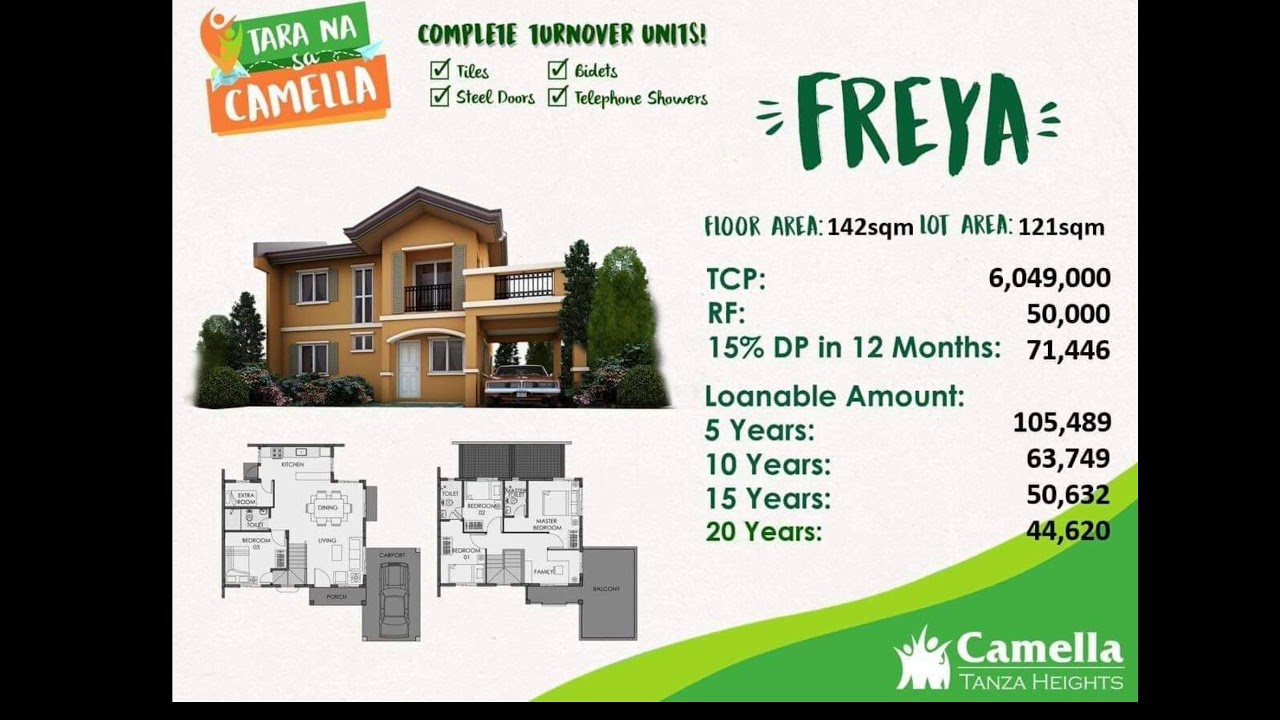 Camella Homes Tanza Heights Model Units & Price | PHILIPPINES