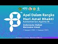 Live   apel dalam rangka hab kemenag ke78