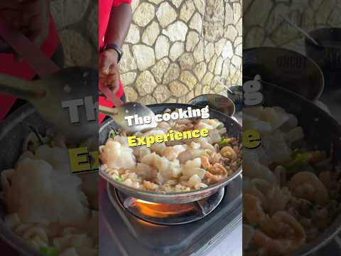 How to cook Jamaican seafood run dung 😋 #jamaicanfood #visitjamaica #jamaicauncut