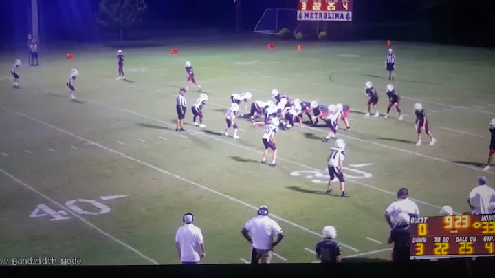 DeAngelo Walker getting to the endzone!
