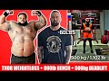 Hafthor Bjornsson 60lb Weight Loss + Julius Maddox 800lb Bench TOMORROW? + Ivan 500kg Deadlift +MORE