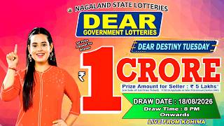 LIVE: DEAR LOTTERY LIVE 8PM TODAY 18.08.2026 | NAGALAND LOTTERY SAMBAD LIVE DRAW screenshot 5