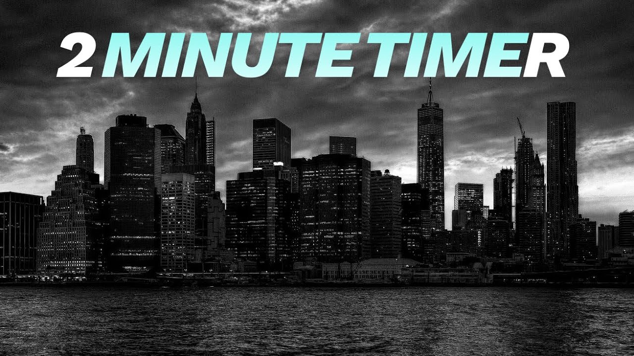 2 Minute Timer | 120 Second Countdown Timer (Simple & Clear) - YouTube