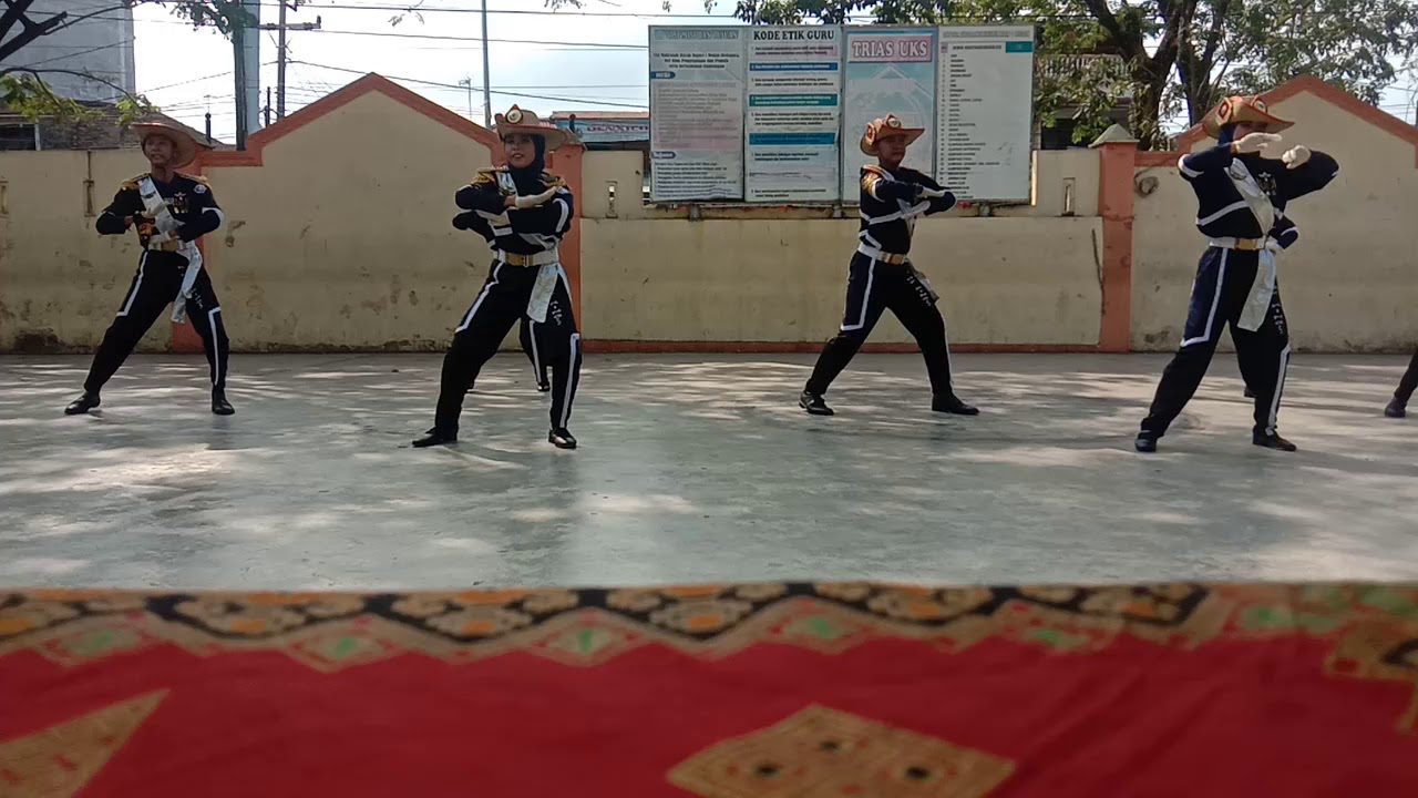 Juara 2 SMK N 1 Beringin Lomba tari Komando tingkat SMA di acara Bambu Series X MAN 1 2020