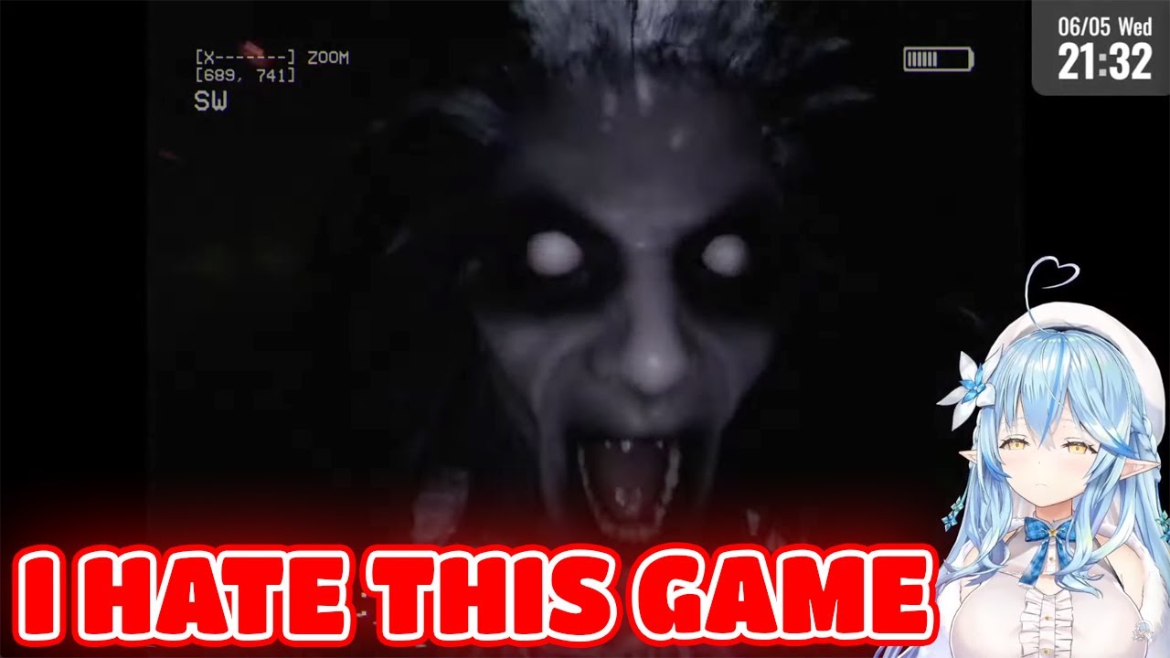 Yukihana Lamy Funny Reactions To Don't Scream Jumpscare Hololive【ENG SUB】