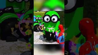 EPIC Ragdoll Battle: Red Spiderman vs. Minions! 🕷️🤡