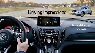 2026 Acura RDX A-Spec Advance: Driving Without Talking | Car Conversations 