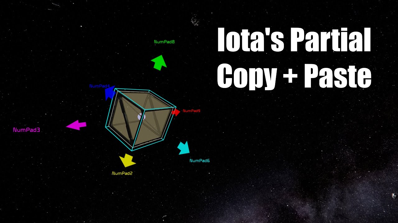 [Space Engineers] Partial Copy and Paste Mod - YouTube