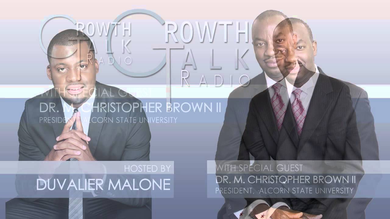 Growth Talk Radio Show recorded live on 11.27.12 with Dr. M. Christopher Brown
