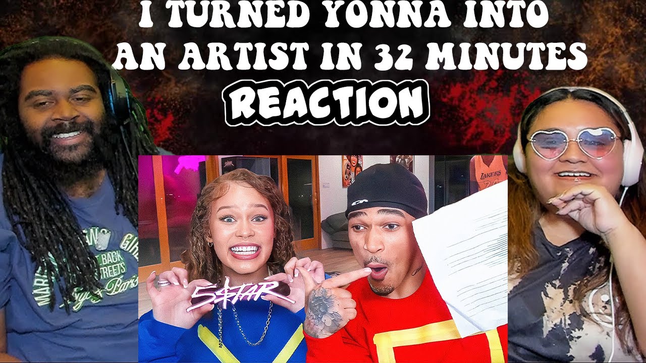 I Turned Yonna Into An ARTIST In 32 Minutes | REACTION