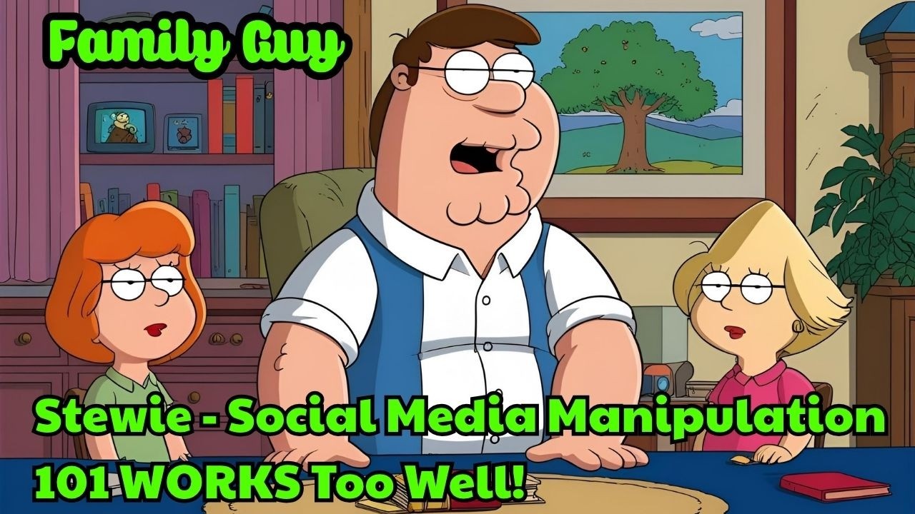 Family Guy’s Stewie - Social Media Manipulation 101 WORKS Too Well!