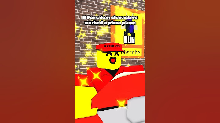 Forsaken x Work At A Pizza Place #roblox #shorts #robloxanimation #funny #robloxmemes