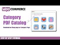 How to Create a PDF Product Catalog for WooCommerce Categories, Shop page
