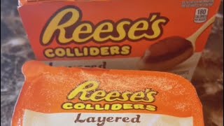 Cord From GFAM Tries Reese’s Colliders Layered #Reese #snackreview