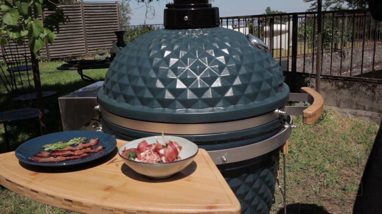 [2019] Firing on a plancha grill on Kokko kamado kamado decogarden