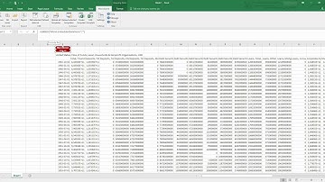 Positioning Macrobond datasets in Excel
