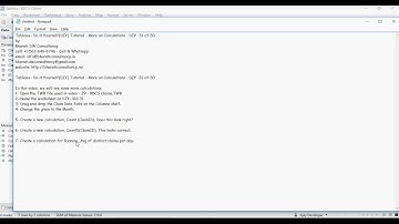 Tableau - Do it Yourself Tutorial - More on Calculations - DIY -31-of-50