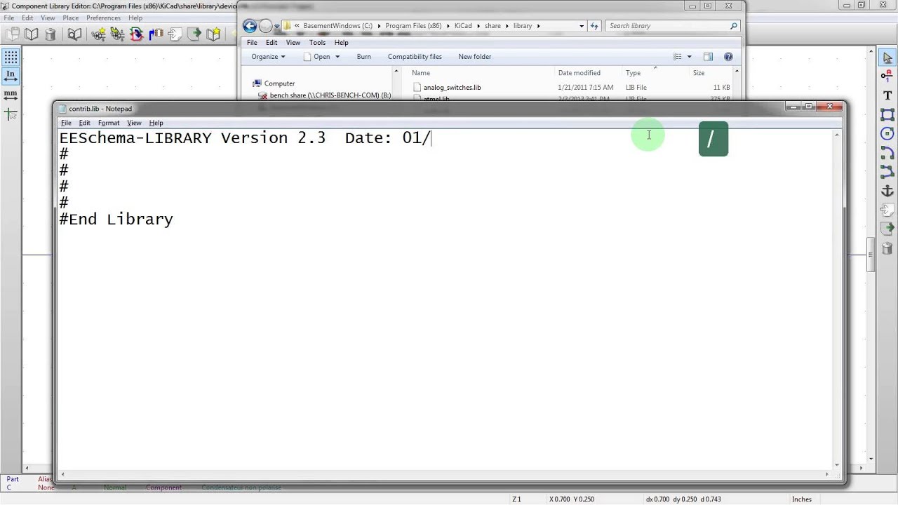 KiCad 3.0 Creating New Libraries In KiCad YouTube