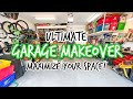 Ultimate garage makeover  storage  organization  maximize your space