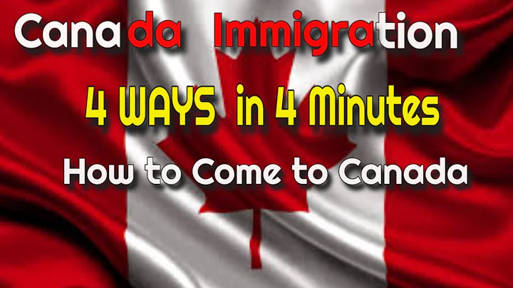Unlock 4 INSANE Ways to Immigrate to Canada in 4 Minutes!