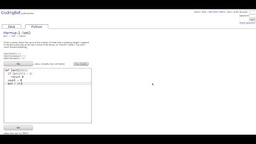 Warmup-2 (last2) Python Tutorial || Codingbat.com