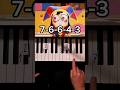 The Amazing Digital Circus Ep 2 Ending Theme Piano Tutorial Shorts 