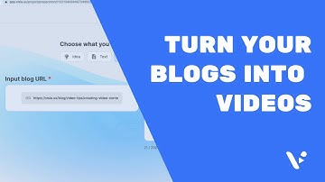 Transform Your Blog into Video with Visla