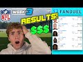 Madden Drafts My Fantasy Team Week 3 RESULTS!!