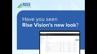 Explore Rise Vision’s Updated Interface with Easier Navigation