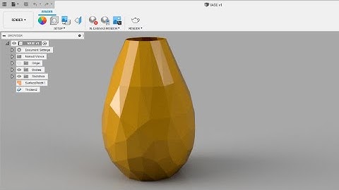 Vase - Fusion 360