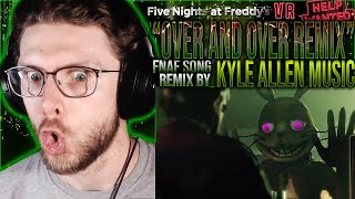 Vapor reacts #1124 [sfm] fnaf vr help wanted song remix "over and
over" by kyle allen music reaction