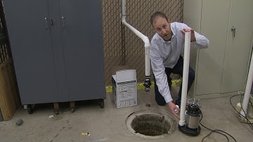 Wayne sump pump install