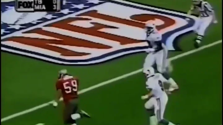 Jamie Duncan scores his only NFL Touchdown in 2000