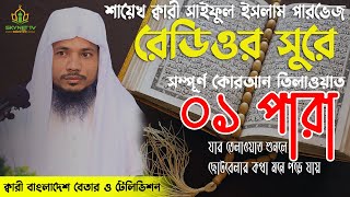 পৃথিবীর সেরা কারীর কন্ঠে ১ম পারা | Para 1 | Quran Tilawat | Qari Saiful islam Parvez | Hifzul Quran