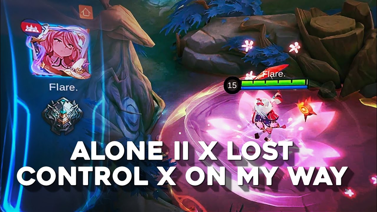 ALONE II x LOST CONTROL x ON MY WAY | ML PRESET TYPOGRAPHY ALIGHT ...