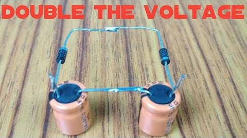 Voltage doubler circuit