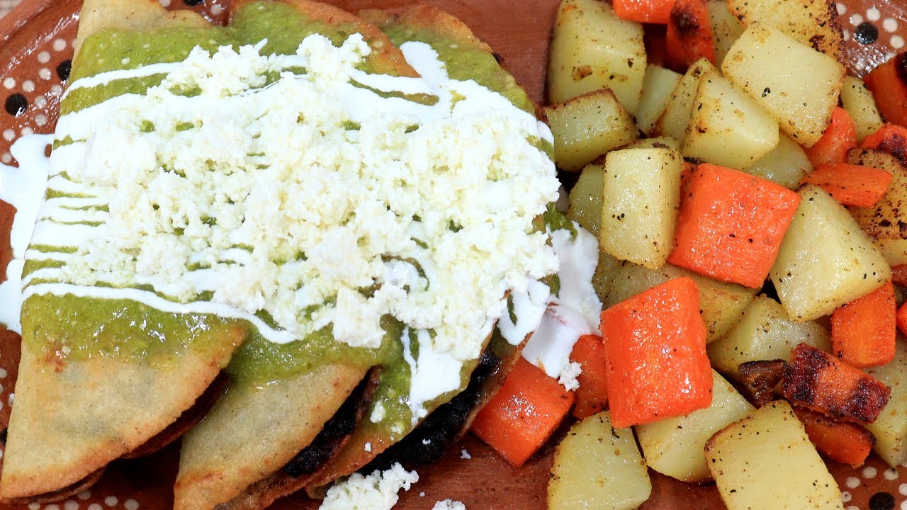 QUESADILLAS DE FRIJOLES Y QUESO YouTube