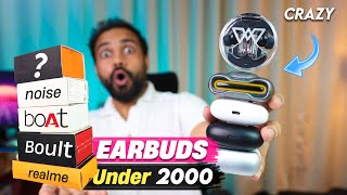 TOP 5 Earbuds Under2000 || UNDER 2000 Best EARBUDS