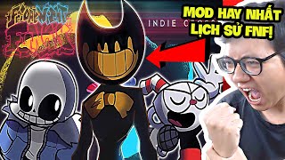 Sơn Đù Đấu Cuphead Sans Bendy Indie Cross Friday Night Funkin' Mod