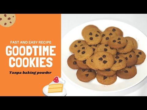 Cookies tanpa baking powder | resep untuk pemula anti gagal