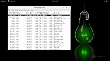 How to install and monitor Iotop on OpenSUSE Leap 42.3