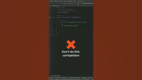 #shorts Unity Tips : Use Compare Tag!!