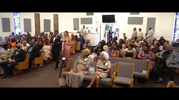 The wedding of Mitchell and Jennifer Johnson