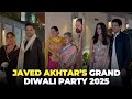 Farhan Akhtar, Ali Fazal, David Dhawan & More Attend Javed Akhtar’s Star-Studded Diwali Bash 2025