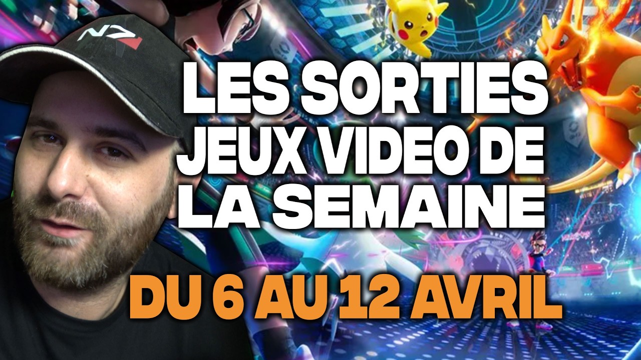 Une belle semaine en perspective🔥8 jeux du 7 au 12 avril 2026. Les sorties JV de la semaine !